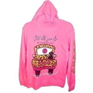 Simply Southern Live Life Dog Sweatshirt NWT